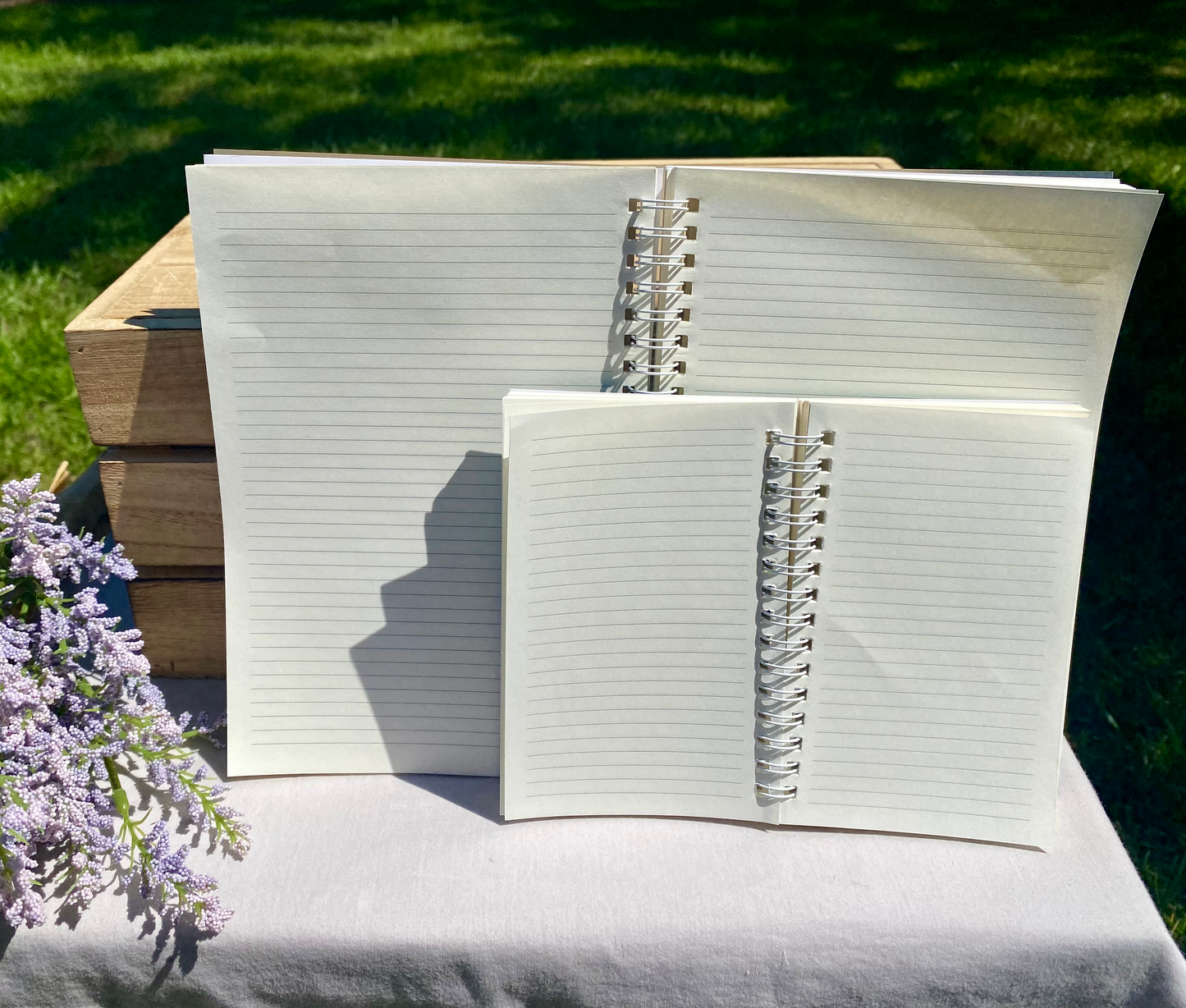 Blueberry Spiral-bound Notebook (200 pages / 100 sheets)