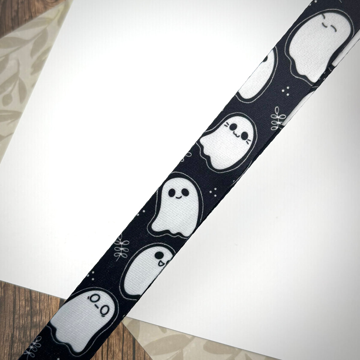 Sheet Ghost Pattern Lanyard