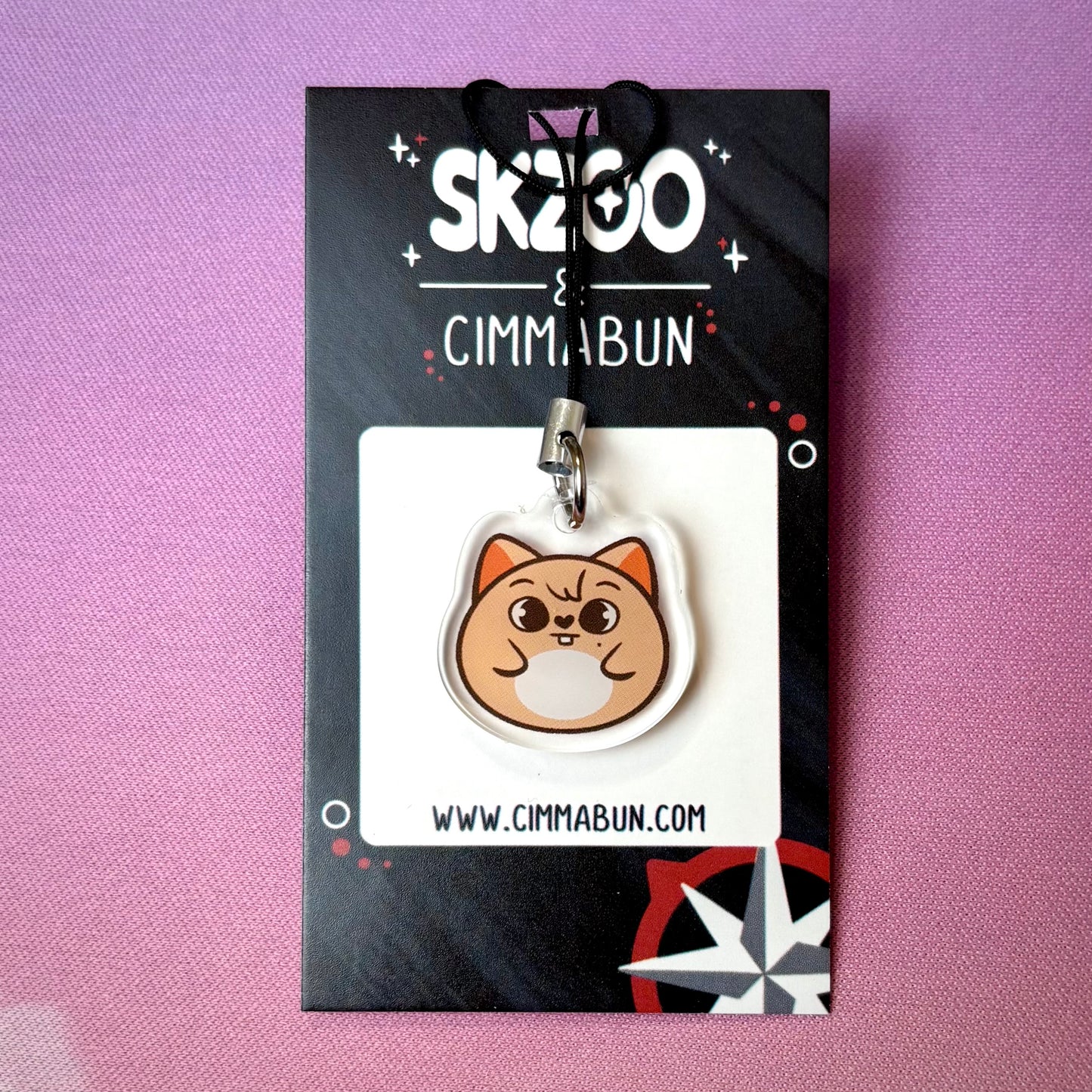 Skzoo Mini Acrylic Charms || For light sticks, phone cases, backpacks, zippers, and more!