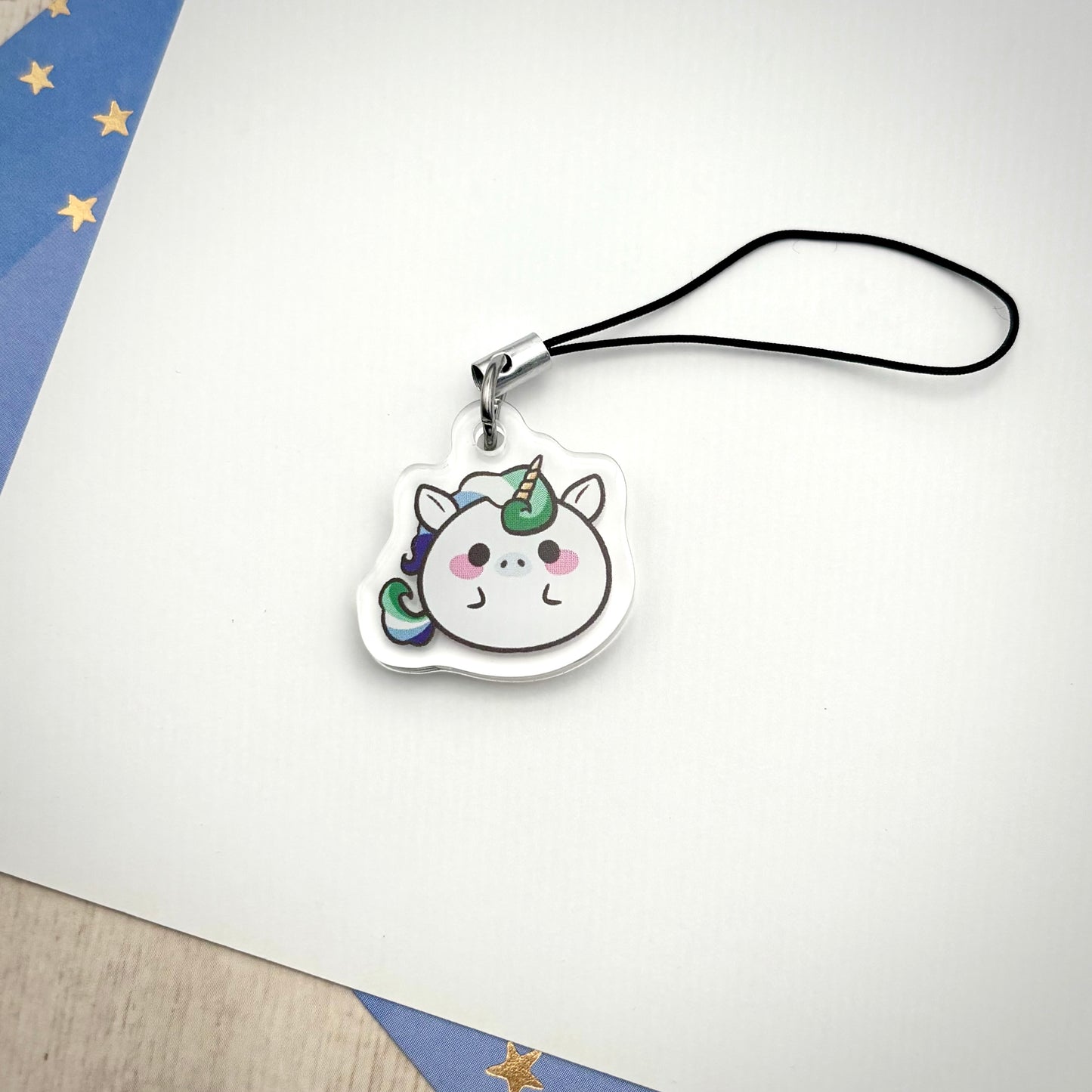 “Umicorns” Pride Unicorn Cute Acrylic Mini Charm