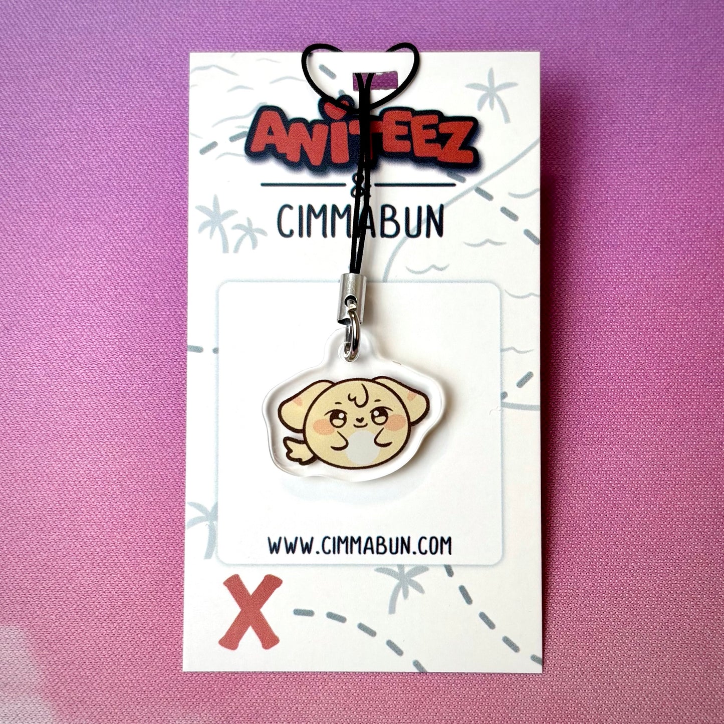 Aniteez Mini Acrylic Charms || For light sticks, phone cases, backpacks, zippers, and more!