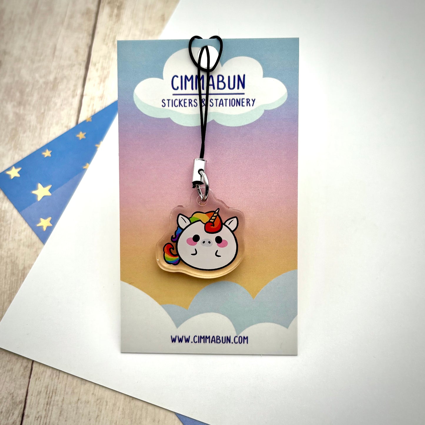 “Umicorns” Pride Unicorn Cute Acrylic Mini Charm