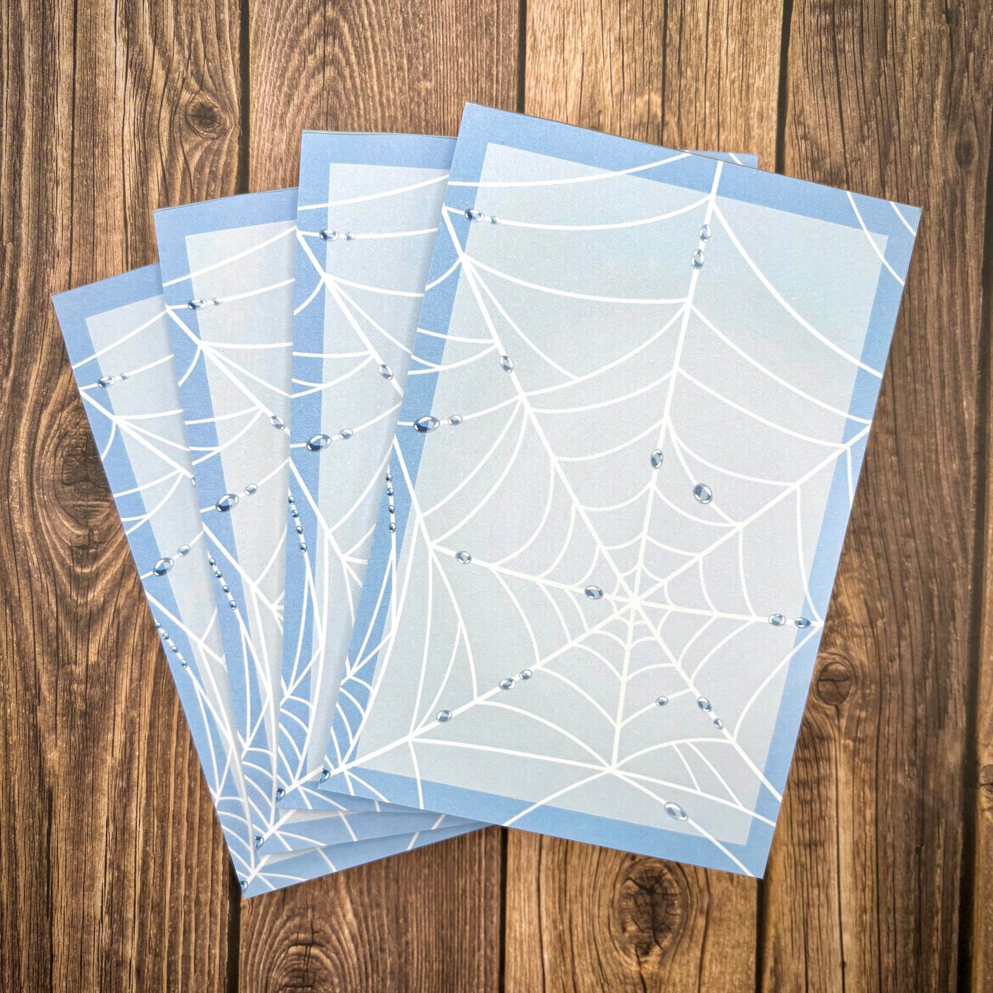 Spider Web 4x6 Notepad / 3x3 Sticky Notes (Stationery)