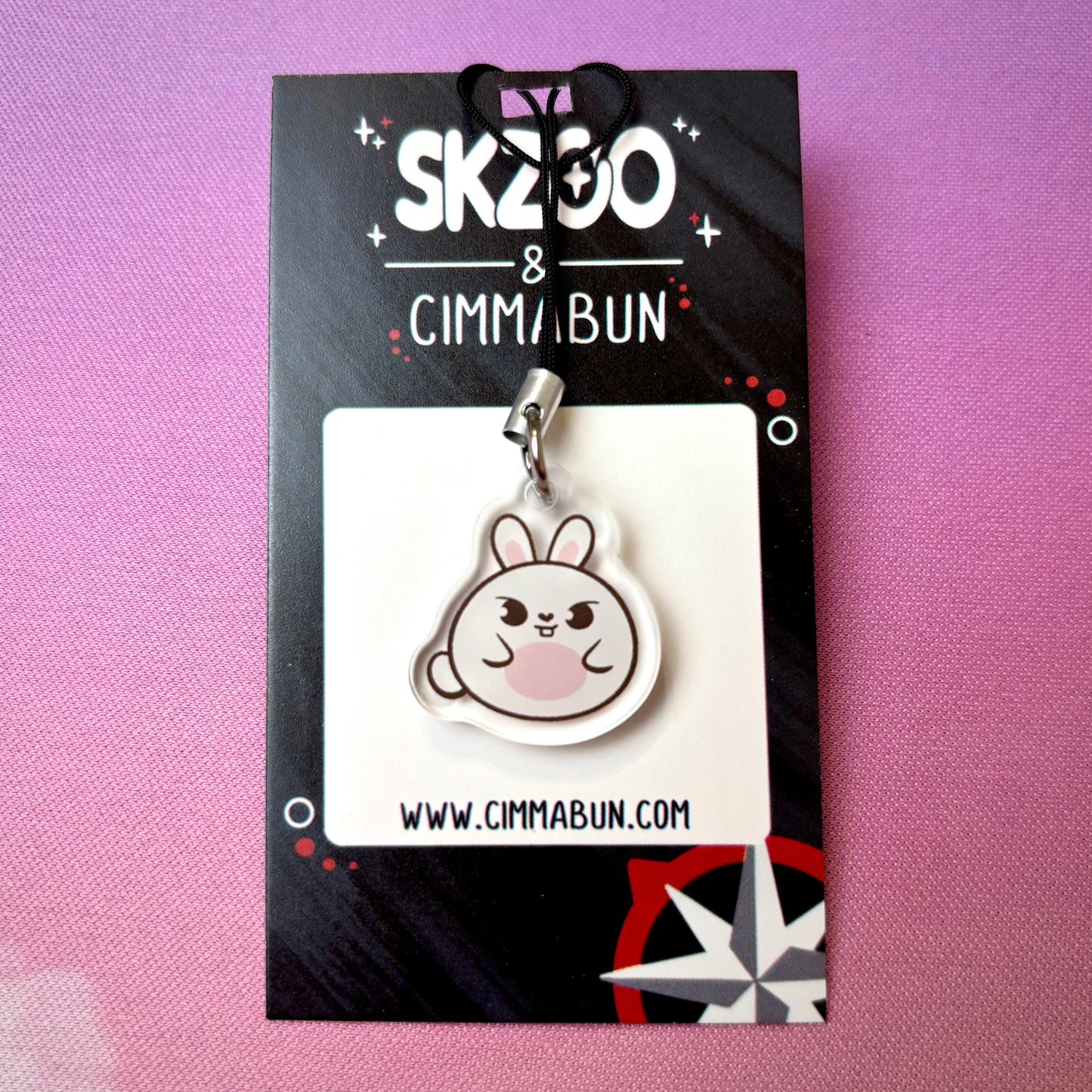 Skzoo Mini Acrylic Charms || For light sticks, phone cases, backpacks, zippers, and more!