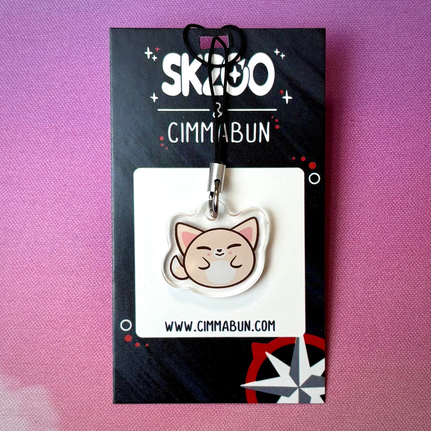 Skzoo Mini Acrylic Charms || For light sticks, phone cases, backpacks, zippers, and more!
