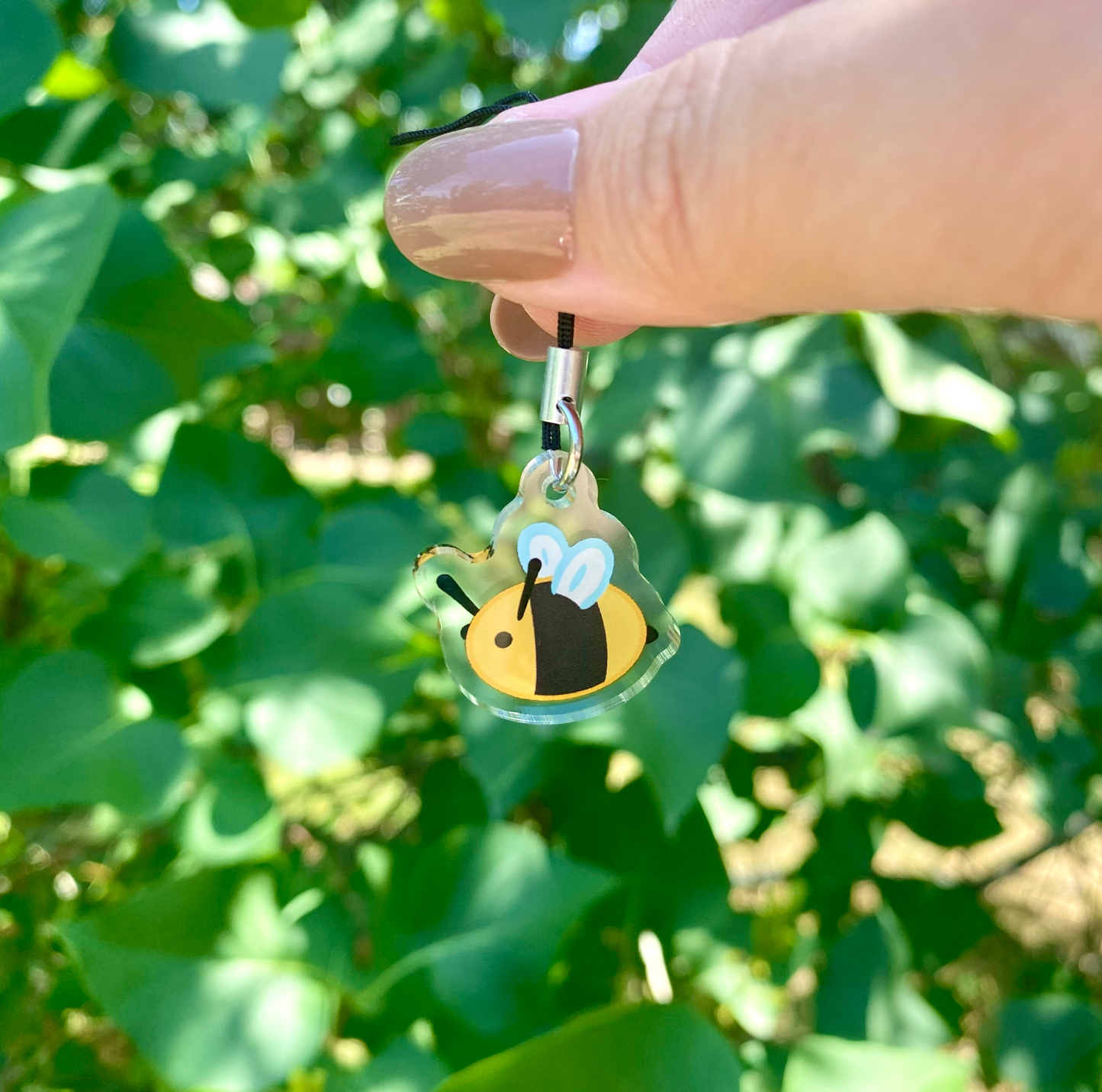 Bumble Bee Cute Mini Acrylic Charm