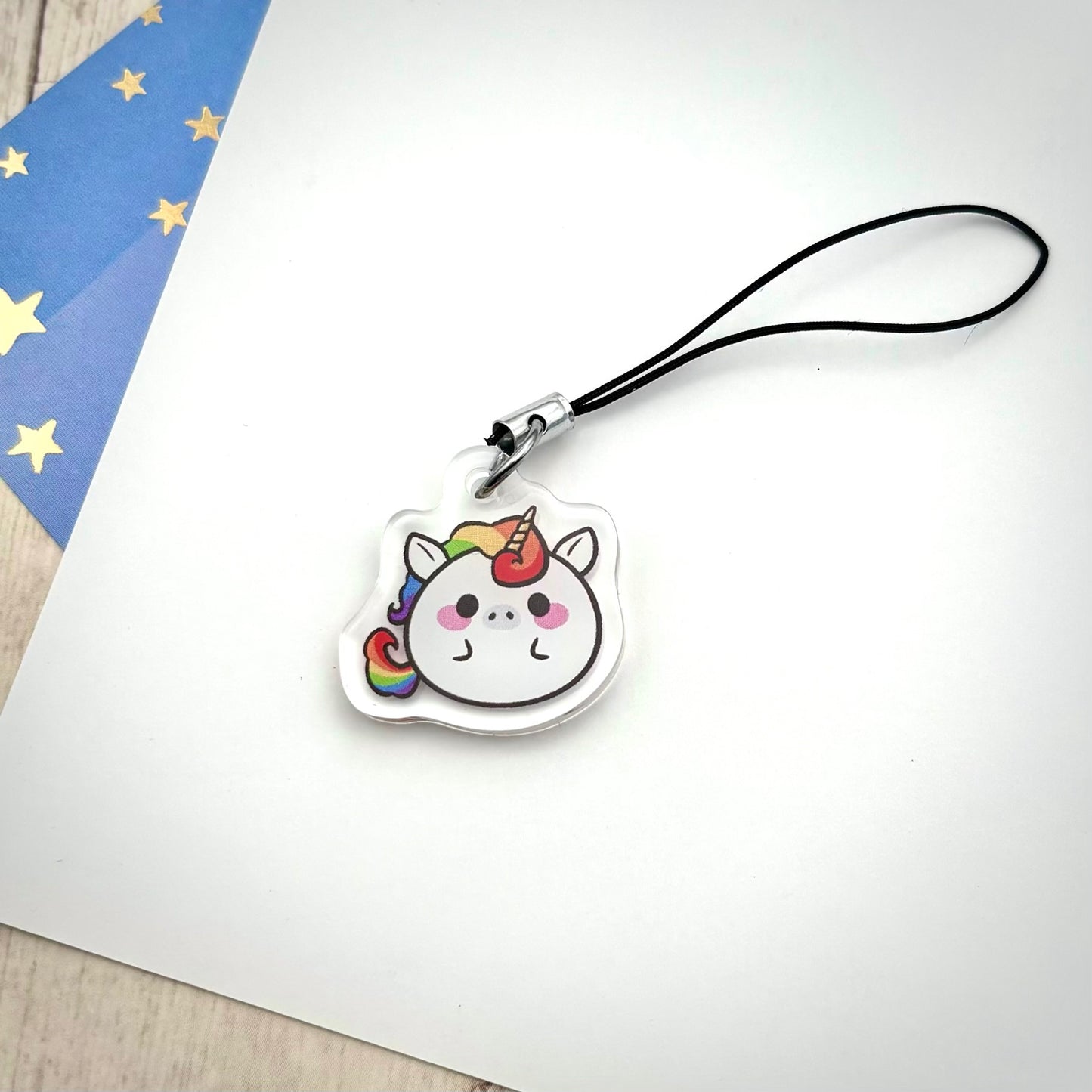 “Umicorns” Pride Unicorn Cute Acrylic Mini Charm