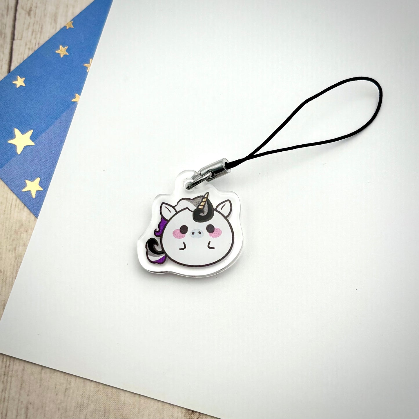“Umicorns” Pride Unicorn Cute Acrylic Mini Charm