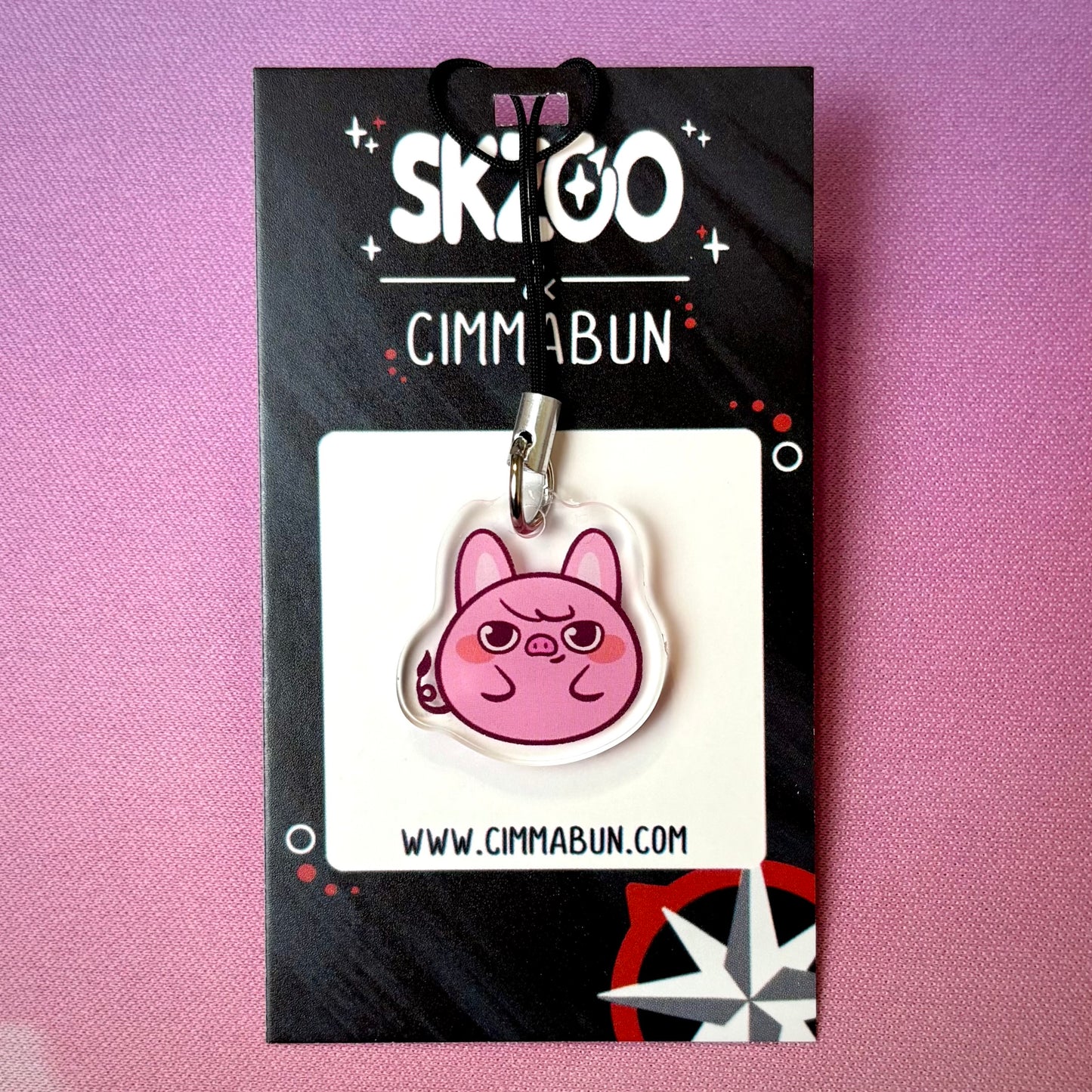 Skzoo Mini Acrylic Charms || For light sticks, phone cases, backpacks, zippers, and more!