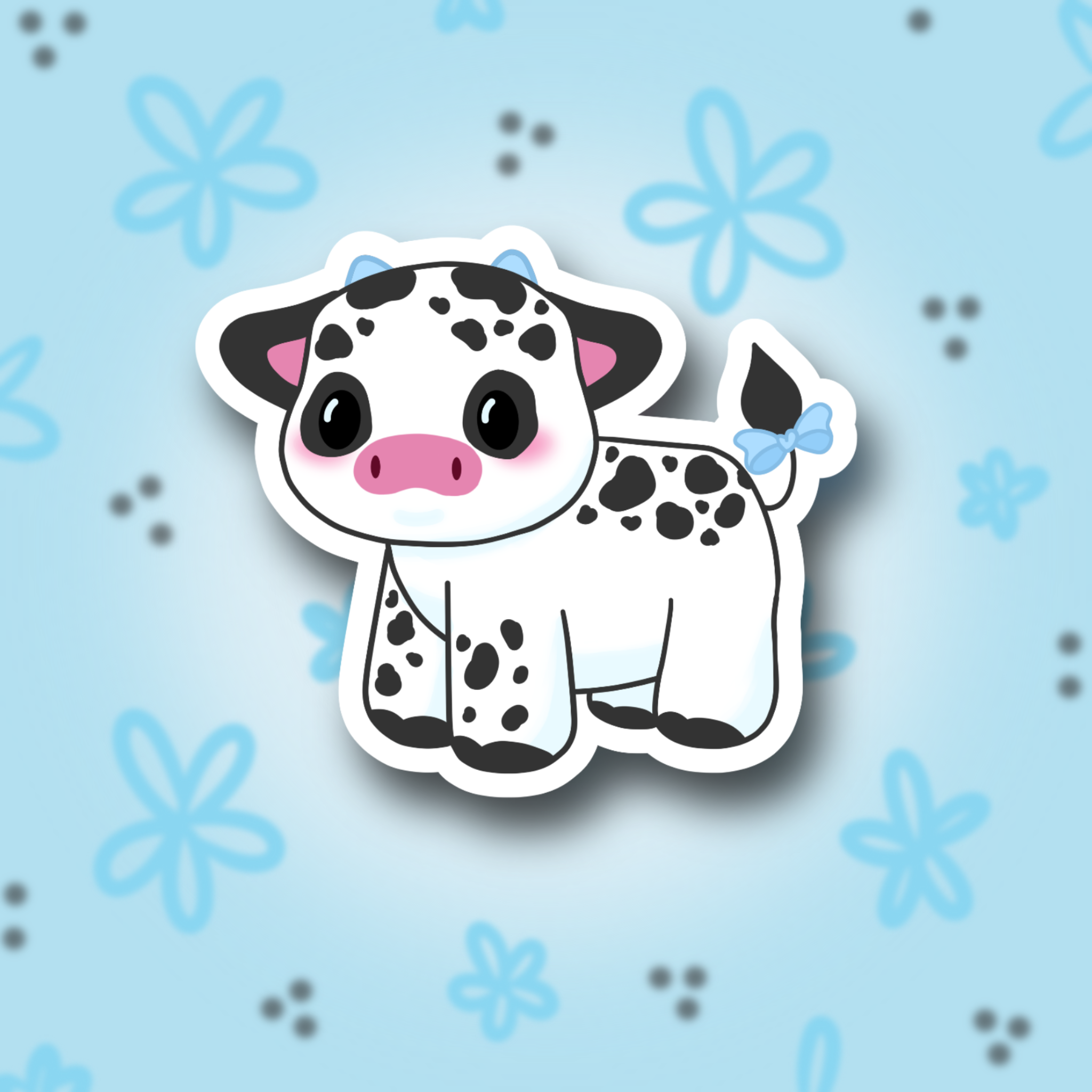 Cookies and Cream Oreo Derby the Cow Cute 3