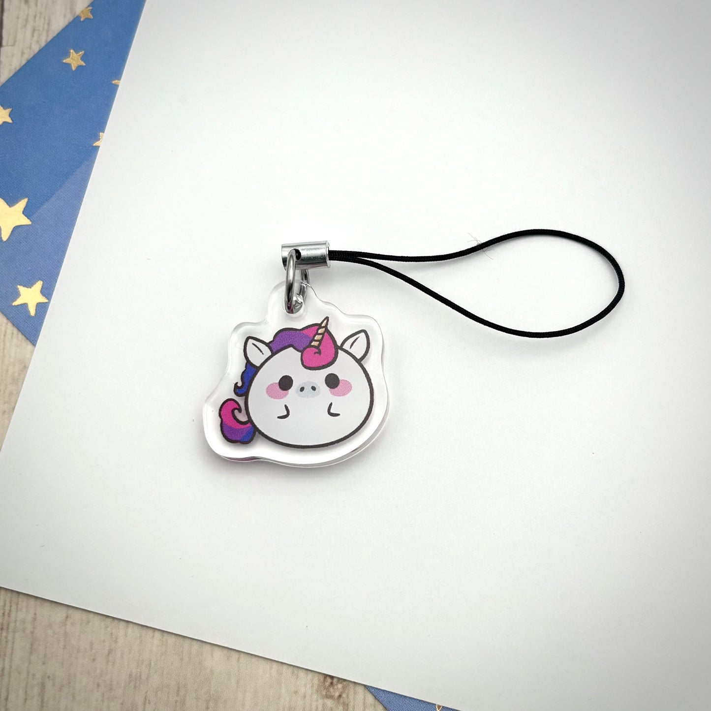 “Umicorns” Pride Unicorn Cute Acrylic Mini Charm