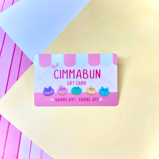 Cimmabun Physical Gift Card