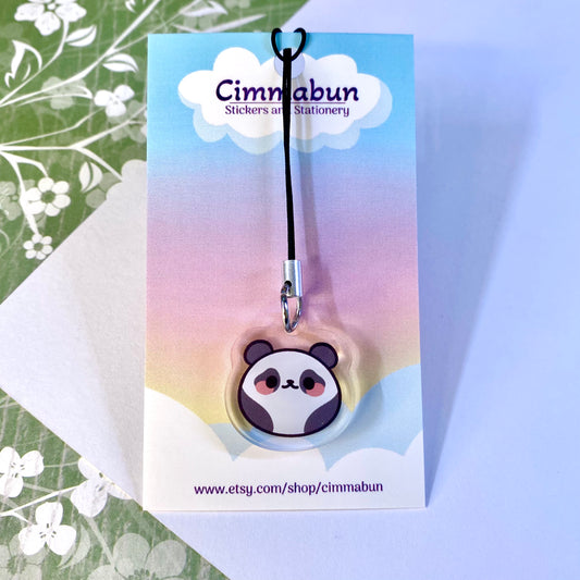 Panda Bear Cute Mini Acrylic Charm