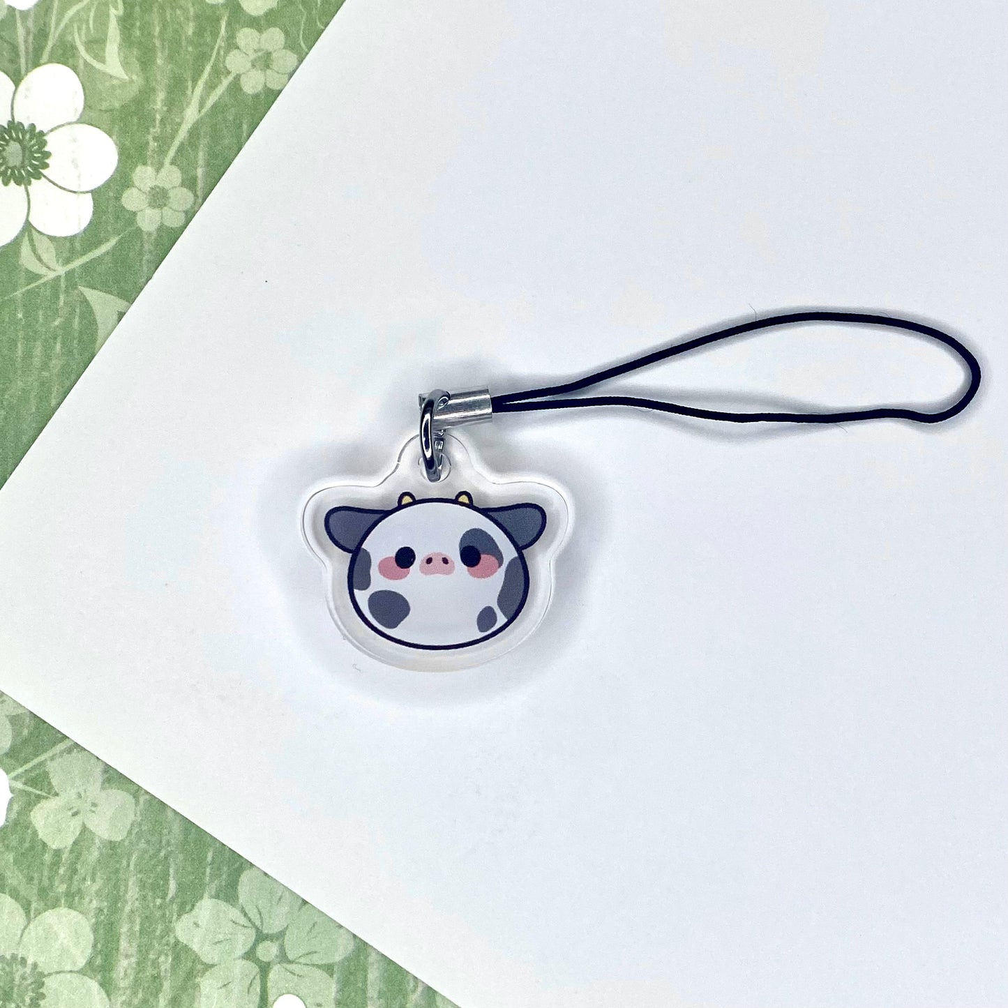 Cow Cute Mini Acrylic Charm