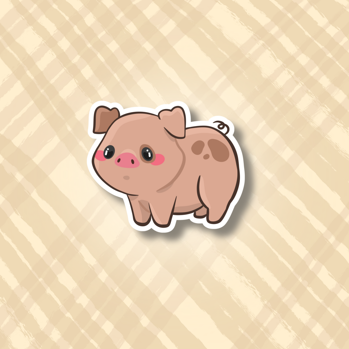 Pig 2.5" Cute Vinyl Sticker