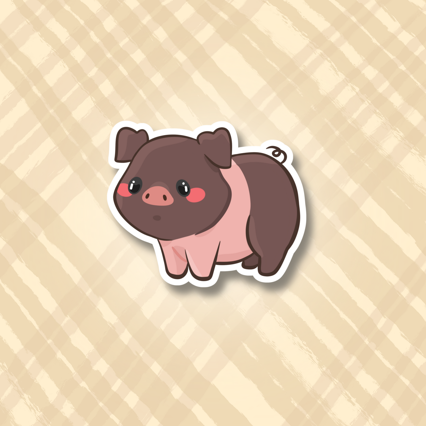 Pig 2.5" Cute Vinyl Sticker