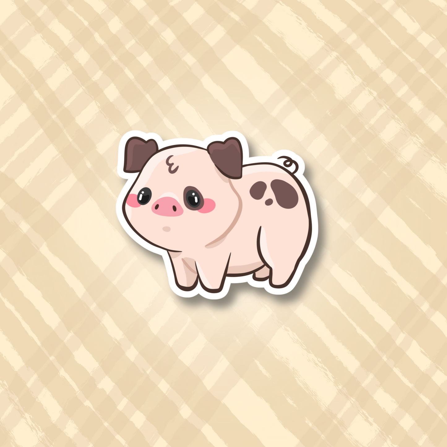 Pig 2.5" Cute Vinyl Sticker